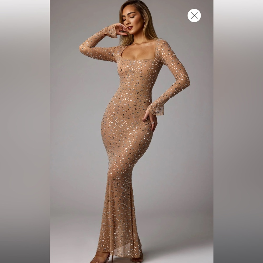 Oh Polly Isabeau Embellished Dress